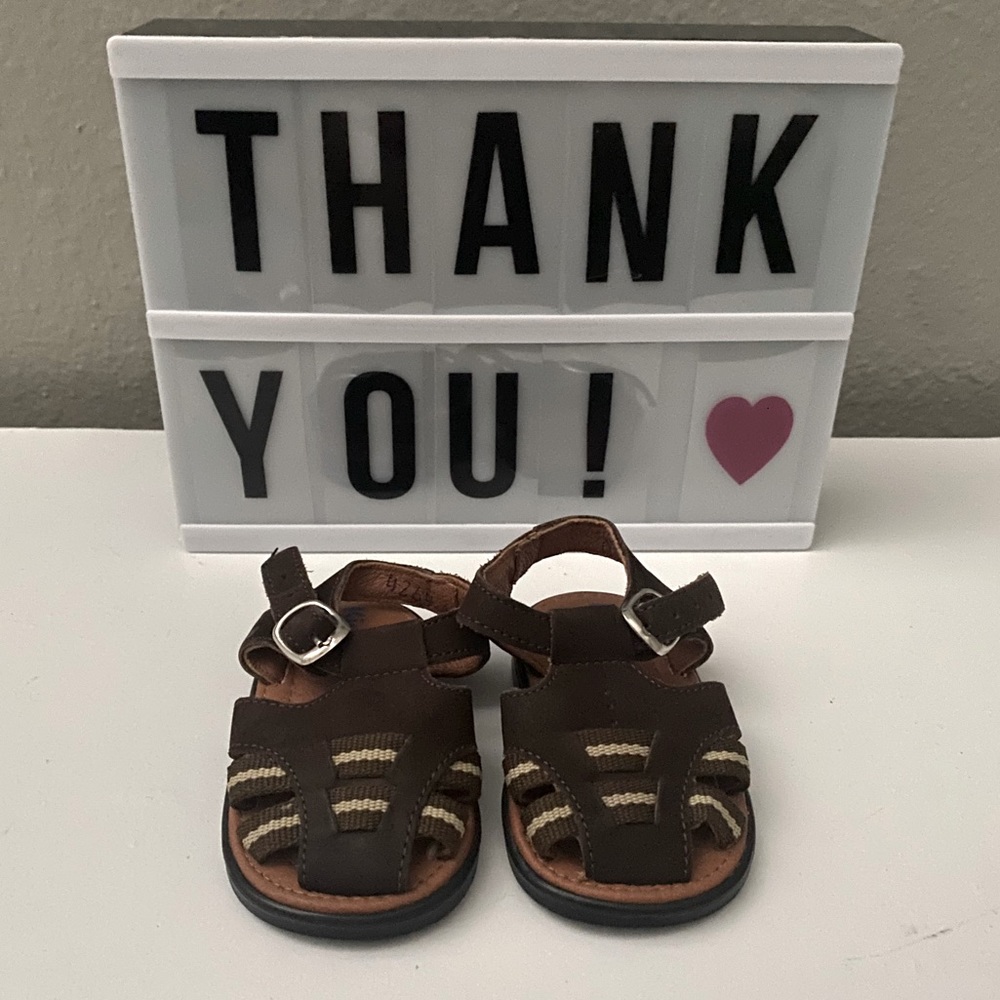 KID Express by ant originals Baby Boy Sandals Size 0